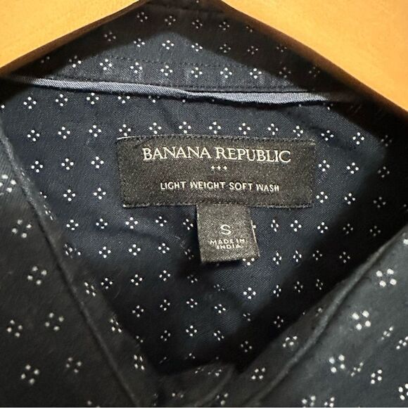 Banana Republic Long Sleeve Button Down Men’s Size Small - Picture 3 of 7